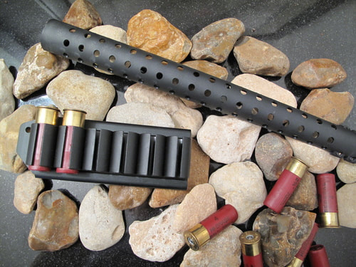  Mossberg Heat Shield Must be In Place for the Protection of the Barrel of the Shotgun! 